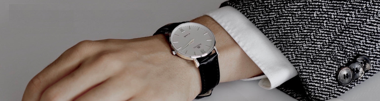 SILVER WATCH FOR HIM