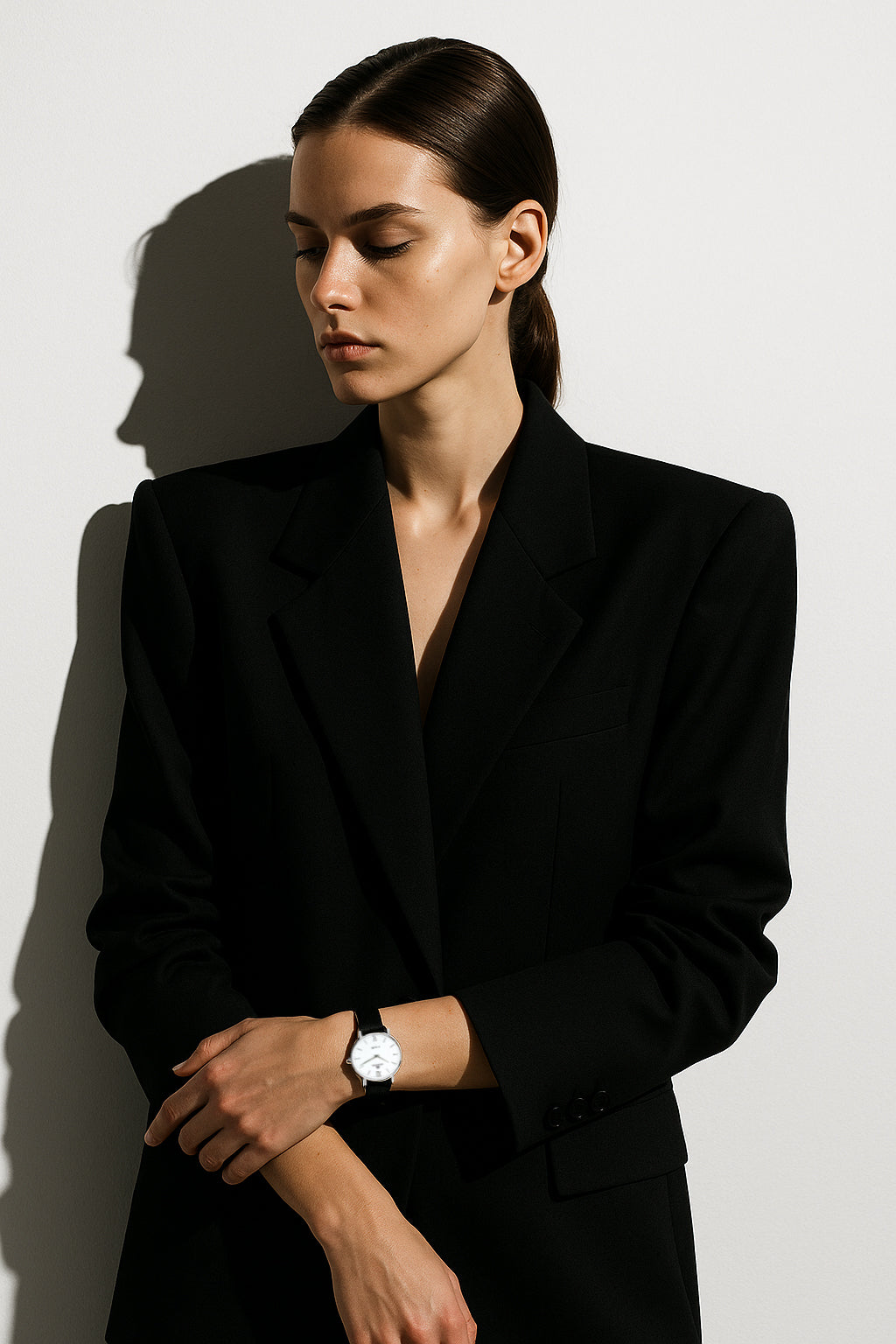 Masistes Classic en-Maille – 36 mm Swiss Quartz Watch – Silver