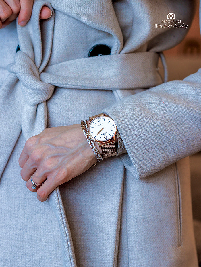 KLASSISCHE EN-MAILLE-UHR