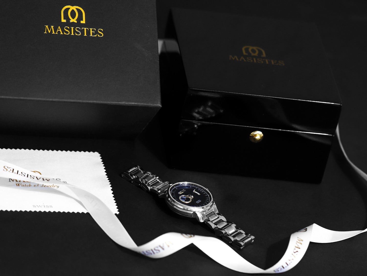 Best Automatic Men's Watch | DATE-MASTER 42mm Silver blue dial German