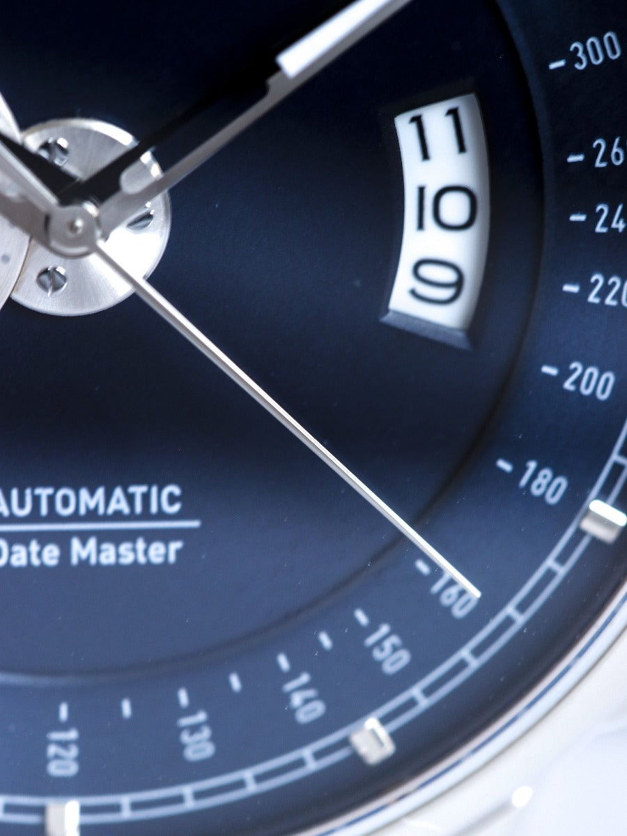 Best Automatic Men's Watch | DATE-MASTER 42mm Silver blue dial German