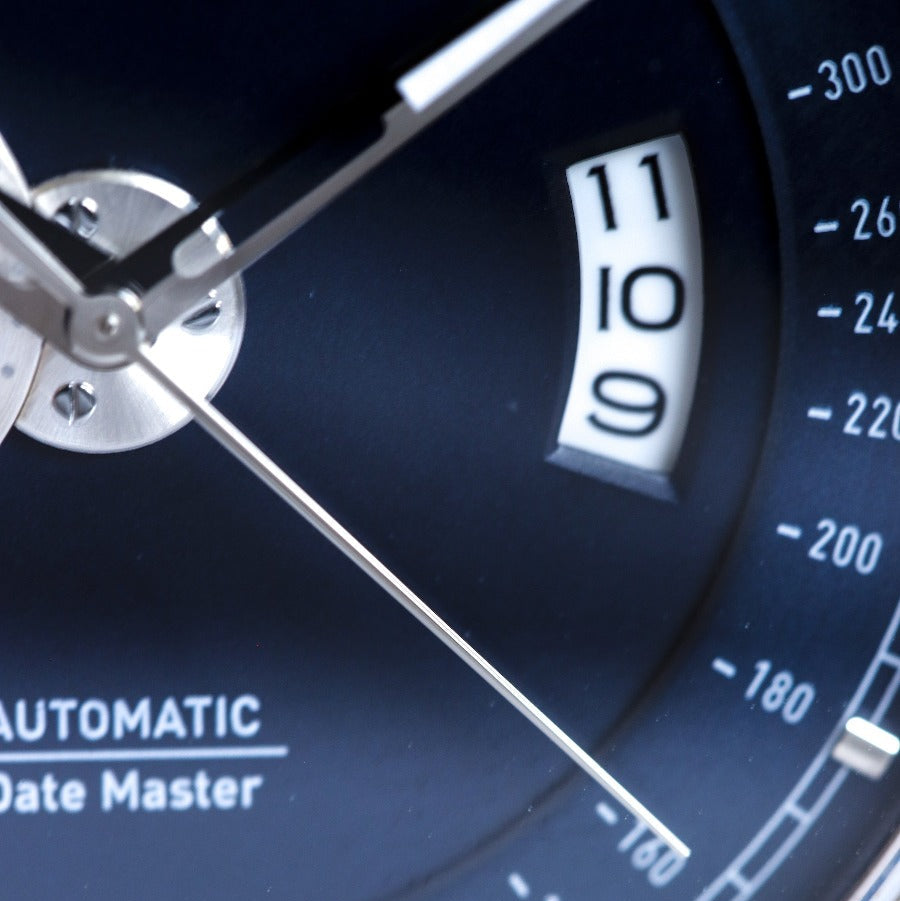 Best Automatic Men's Watch | DATE-MASTER 42mm Silver blue dial German