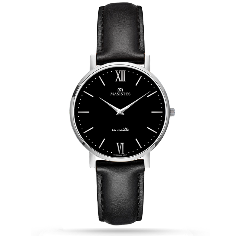 En Maille | women's watches | 36MM | STEEL-LEATHER-Men - MASISTES