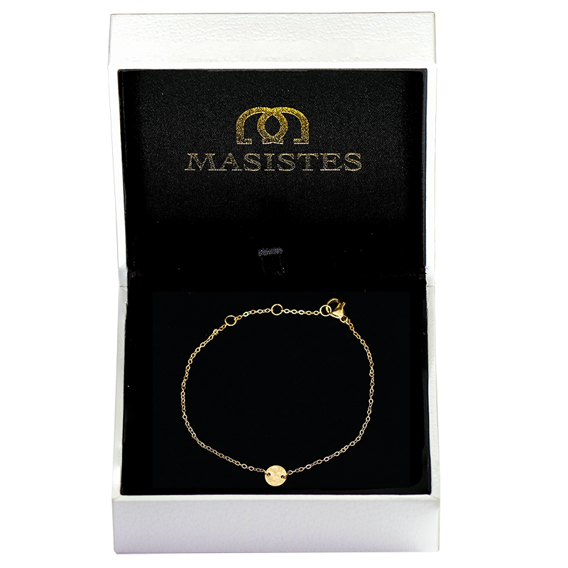 NECKLACE|  JEWELRY:18K GOLD PLATED | CIRCLE | MASISTES