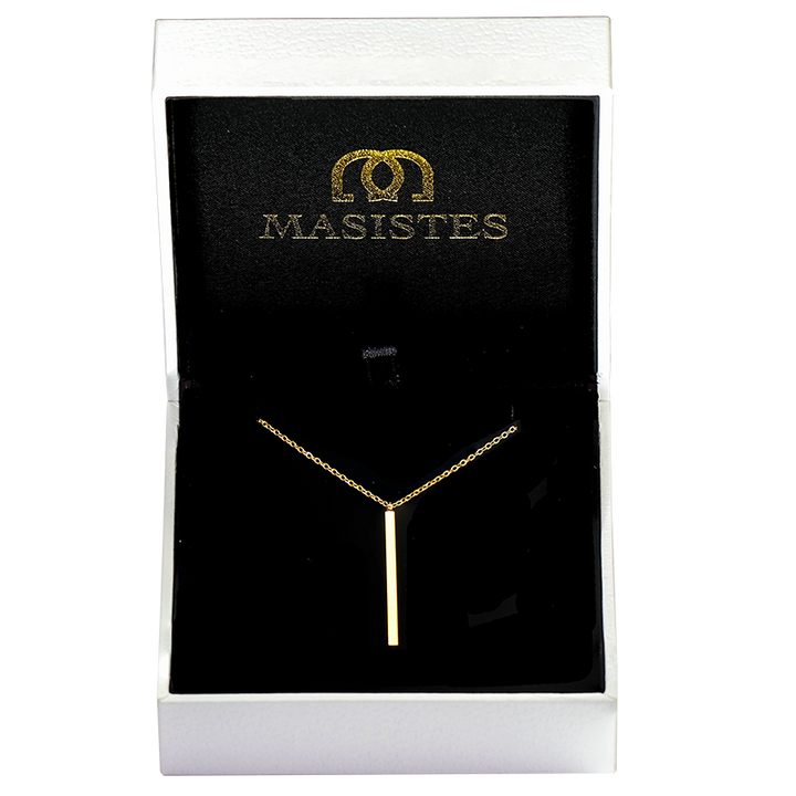 Jewelry | LINE COLLECTION |  JEWELRY:18K GOLD PLATED | LINE NECKLACE 