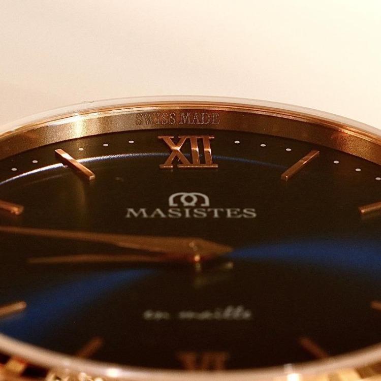 Classic En-Maille | ROSE GOLD / LEATHER / 36MM | Men's Watch
