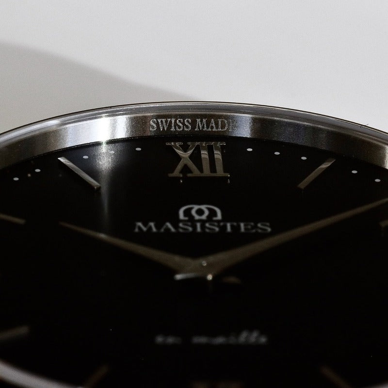 En Maille | men's watches | 36MM | STEEL-LEATHER-Men - MASISTES