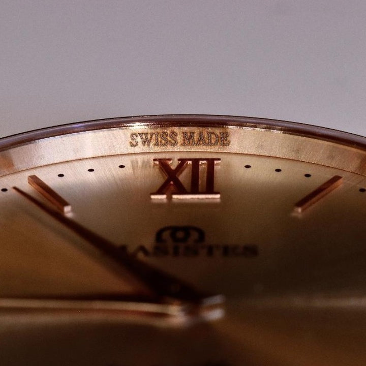 Classic En-Maille | ROSE GOLD / LEATHER / 36MM | Women's Watch