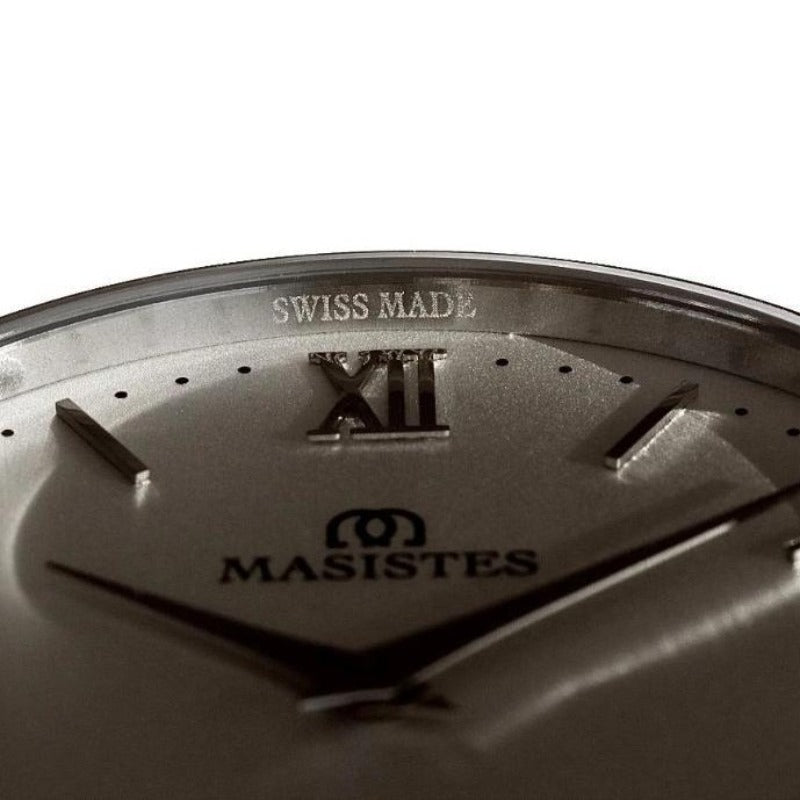 Classic En-Maille | SILVER  / LEATHER / 36MM | Women's Watch