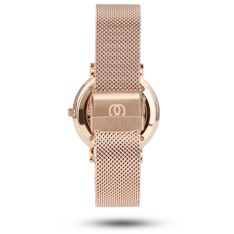 En Maille | women's watch | 36MM | STEEL IN ROSE GOLD-MESH - MASISTES