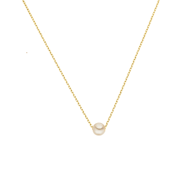 PEARL NECKLACE |  JEWELRY:18K GOLD PLATED | PEARL NECKLACE |MASISTES