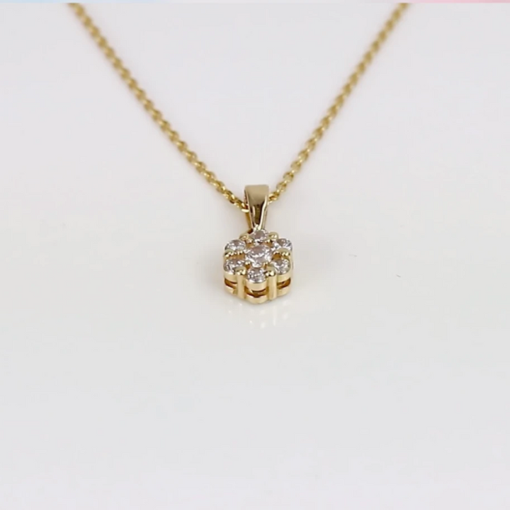 PARIS COLLECTION | THE FLOWER NECKLACE | 18K GOLD - MASISTES