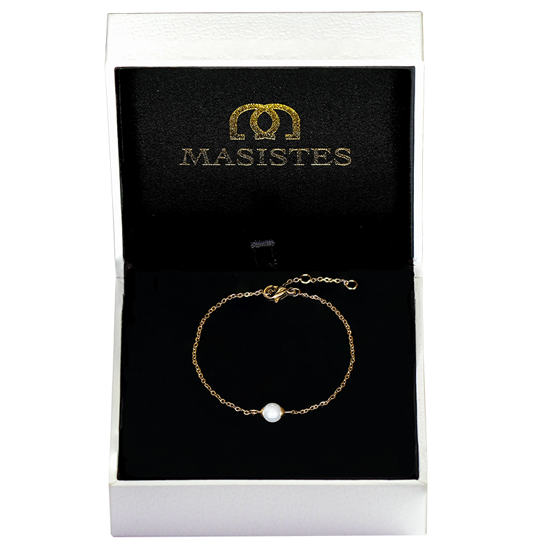 PEARL BRACELET |  JEWELRY:18K GOLD PLATED | PEARL BRACELET | MASISTES