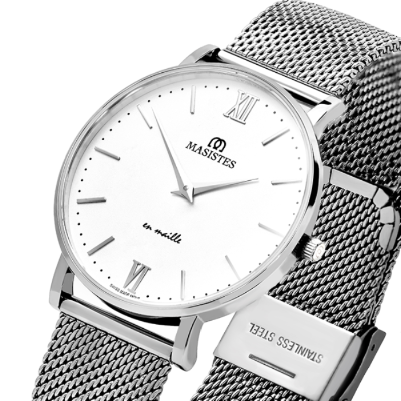 Classic En-Maille | SILVER / MESH / 36MM | Women's Watch, Ladies' watch