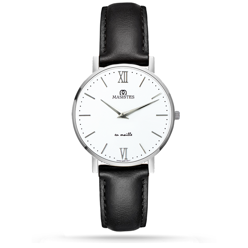 En Maille | men's watches | 36MM | STEEL-LEATHER-Men - MASISTES