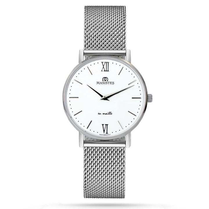 Classic En-Maille | SILVER / MESH / 36MM | Women's Watch, Ladies' watch