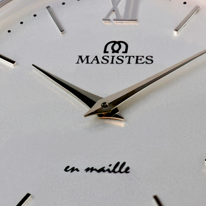 Classic En-Maille | SILVER  / LEATHER / 36MM | Women's Watch